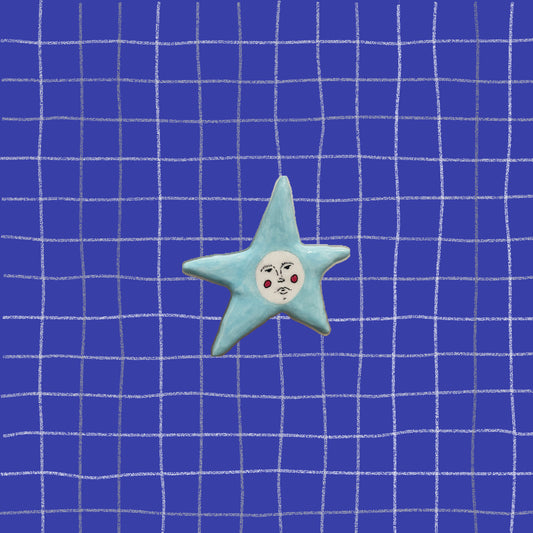 Light Blue Cherub Star